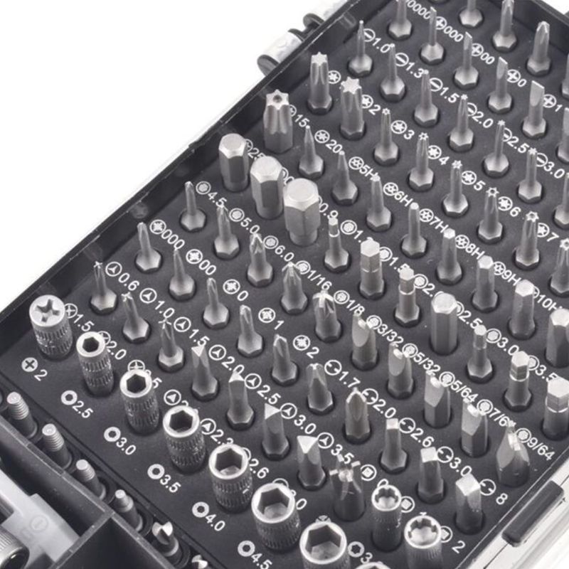 135 in 1 skruvmejsel uppsättning skruvmejsel bituppsättning multifunktion precision mobiltelefon reparationsenhet handverktyg torx hex