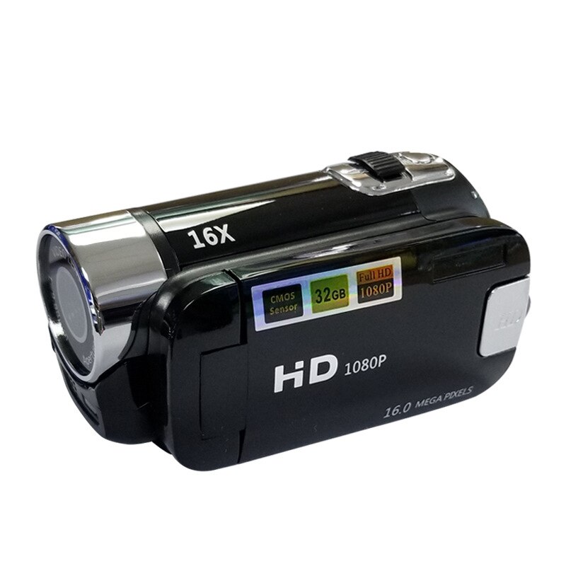 Jakcom Digital Video Camera - 1080P HD, 16MP, 2.7" Screen, 16x Zoom, Night Vision, Waterproof: Black US