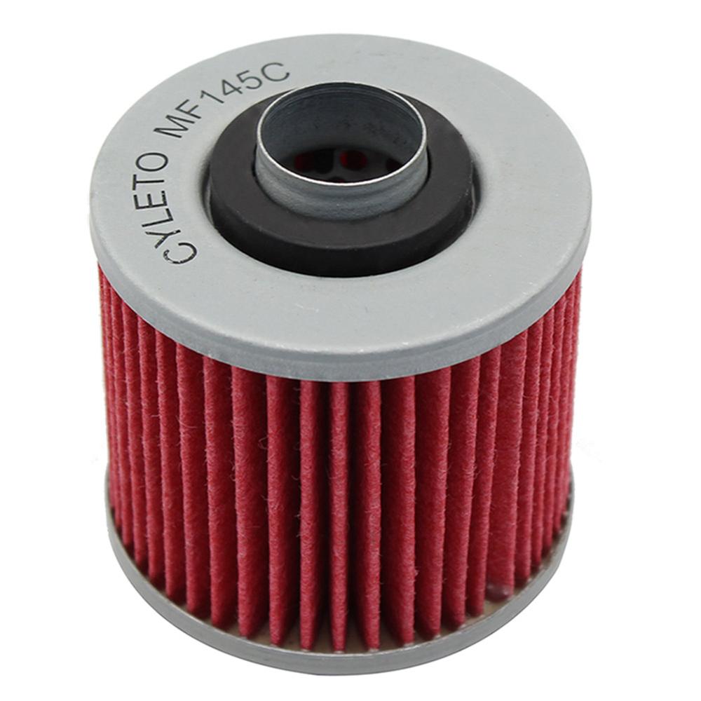Filtro de aceite para YAMAHA XV535 XV 535 VIRAGO 1987-2002 TDM850 TDM 850, 1991-2002 YFM600 YFM 600 GRIZZLY 600, 1998-2001: 1pcs-red