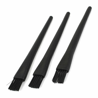 3PCS Round Handle Anti Static Dust Cleaning Conductive ESD Brush 20mm x 17mm