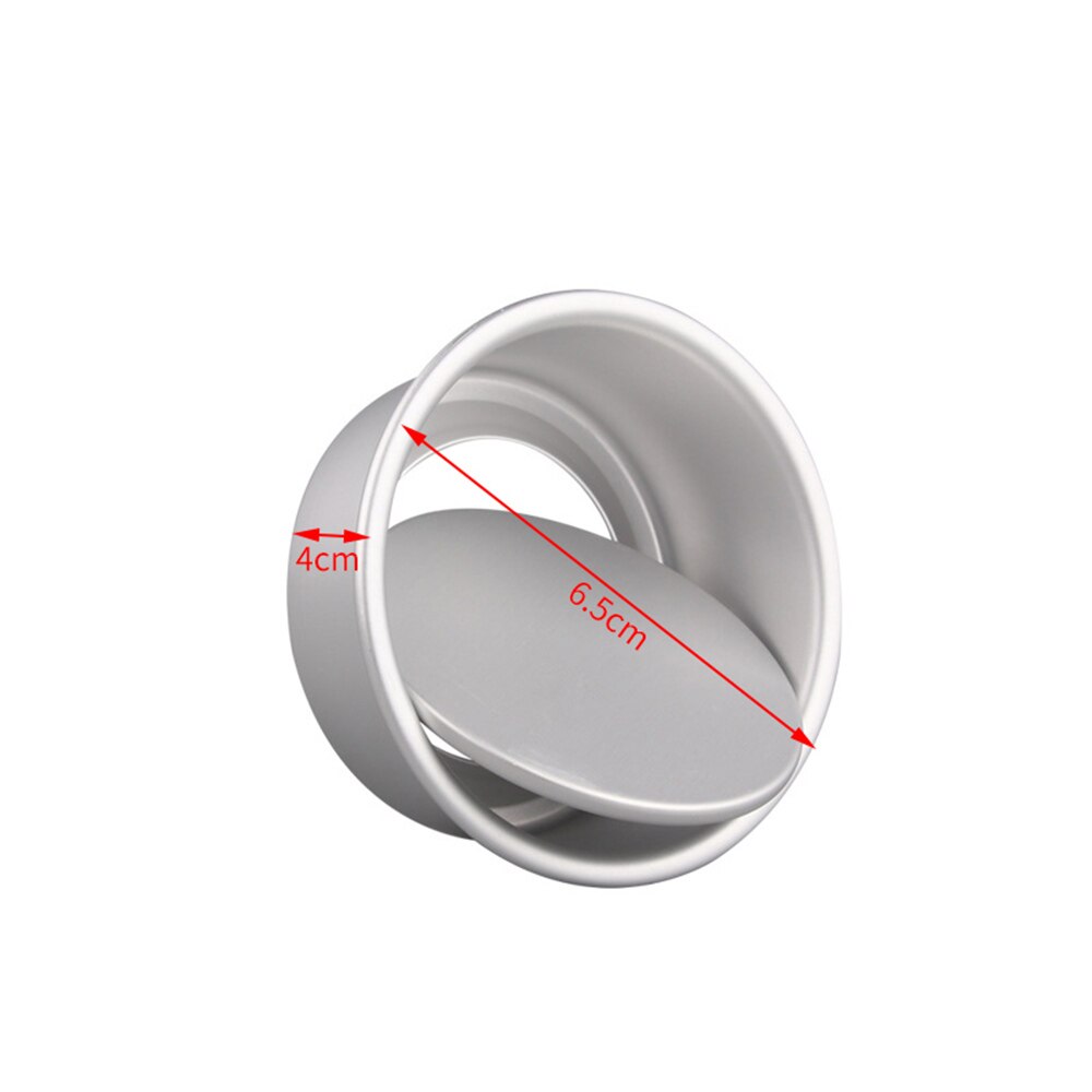 4 Stuks Ovale Cheesecake Pan, Non-stick Cake Pan, Aluminium Broodvormen Voor Mousse Cakes (Zilver 4 Stuks Ovale Cheesecake Pan, Non-stick Cake Pan, Aluminium Broodvormen Voor Mousse Cakes (Zilver