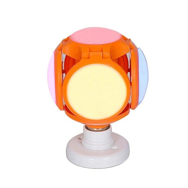 De Lamp Voetbal Vorm Super Heldere Binnenverlichting Oogbescherming Spaarlamp E27 Bubble Ball Bulb: Multicolor