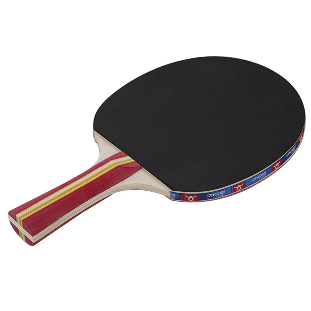 Mango largo mango corto raqueta de Ping Pong de doble cara carbono hoja de goma para mesas directo bate Control Superior y ligero