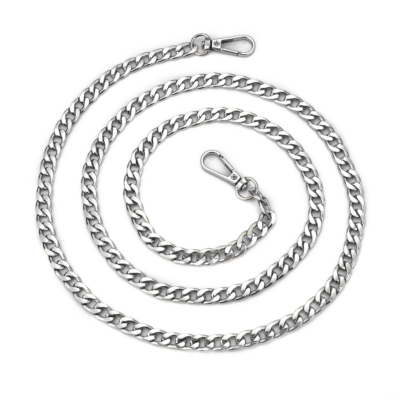 40/120 cm Metallkette Goldene Silbrig Schwarz Aluminiumkette Für Schmuckherstellung Erkenntnisse Tasche Kette Riemen Griff Ersatzketten: verrotten