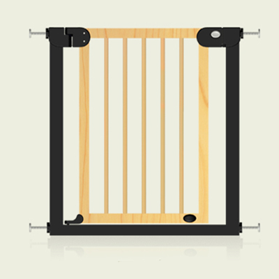 Solid wood stair gate Door Stop 76-83cm Child Solid Wood Gate Baby Balcony Pet Dog Isolation