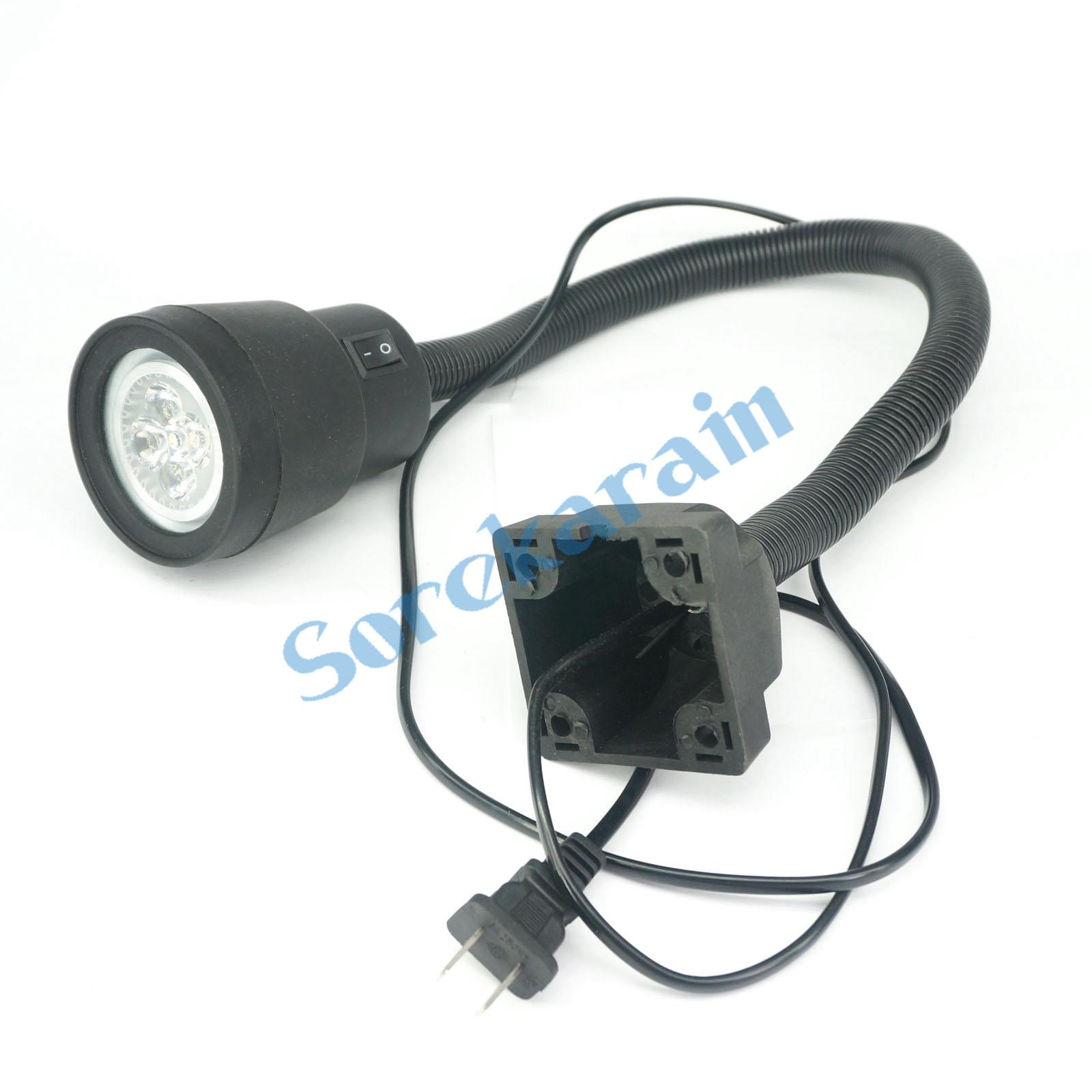 Lámpara LED CNC para torno de molino, luces de máquina herramienta Industrial, fijación de tornillo, 12/24/36/220V, 3/4/5/6/9W