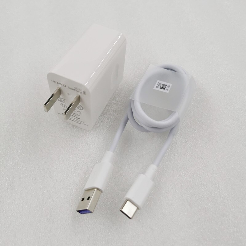 Huawei Charger 40W Original 10V4A EU US UK Supercharge Adapter 5A USB type c cable for P50 P40 P30 Mate 40 30 Pro Honor 50 X20: US and 1M cable