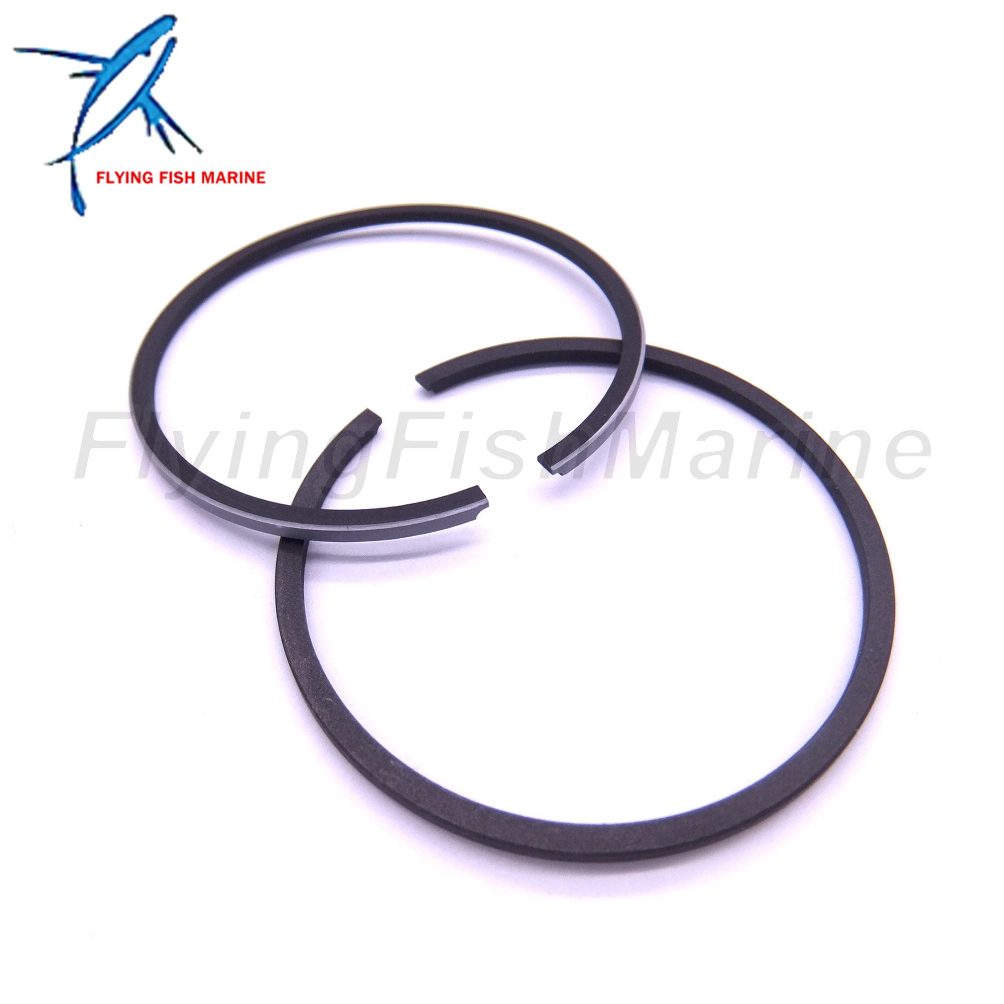Outboard Engine 682-11610-01 Piston Ring Set STD for Yamaha 9.9HP 15HP, 56mm