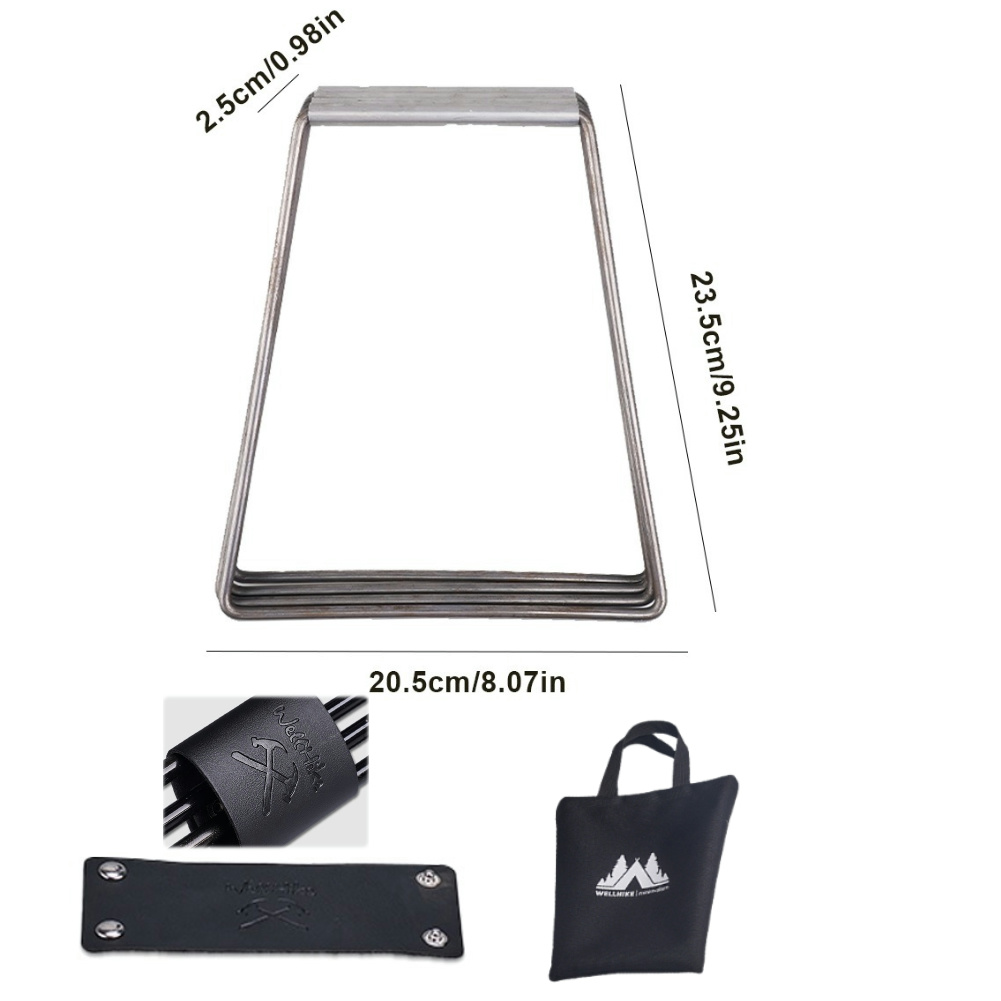 Camping Box Stand Aluminium Box Stand Roestvrijstalen Organizer Box Opvouwbare standaard Koelbox Stand Container Houder Plank: Blauw