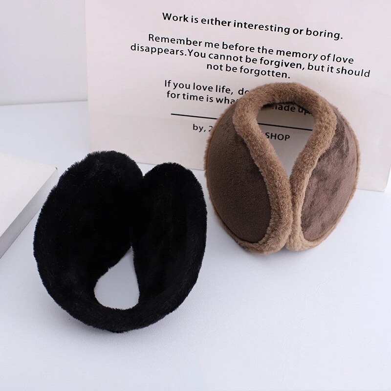 Winter Ear Bags Keep Warm Ear Muffs Men Women Extra Thick Windproof Ear Protection Outdoor Sport Antifreeze Winter Earmuffs