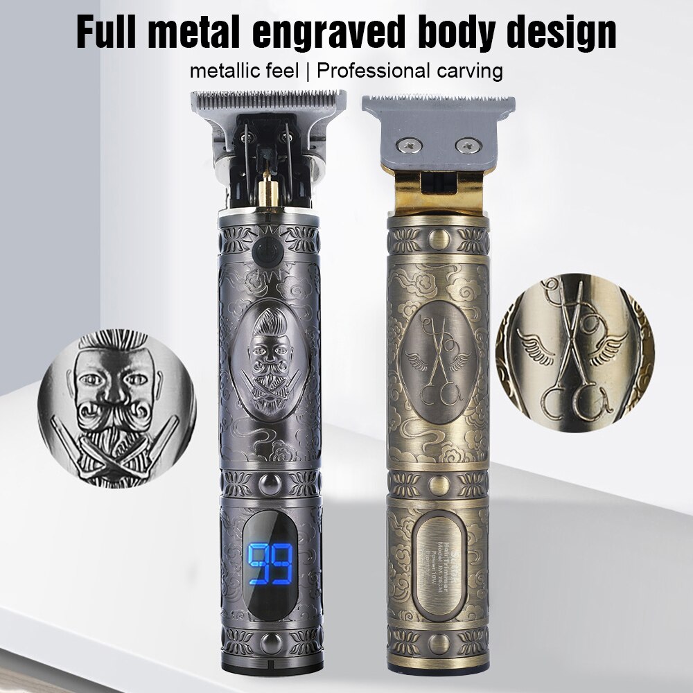 Elektrische Scheerapparaat Oplaadbare Elektrische Baard Trimmer Scheren Machine Voor Mannen Baard Razor Nat Droog Dual Gebruik Wasbaar scheermes