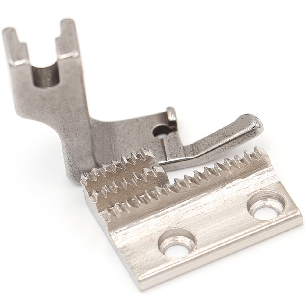 Roestvrij voor locksteekmachine rechte hoek gebogen rand schuine band overlockmap naaiaccessoires universeel industrieel