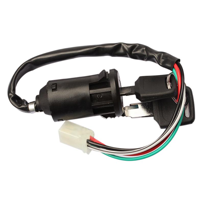 Llave Universal para interruptor de encendido de motocicleta, con cable para ATV, accesorios para Moto, interruptor de arranque, cerraduras de puerta