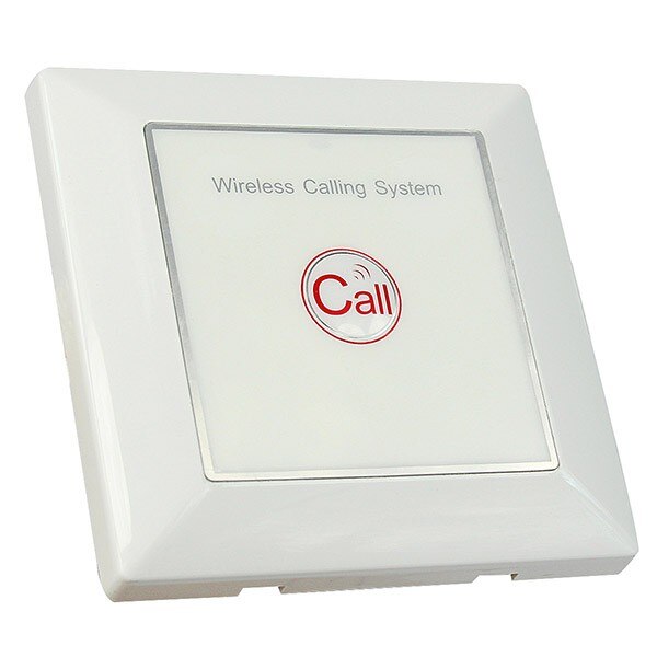 5 PCS Wireless Calling Bell Pager Call Button Transmitter Calling System for Patients the Elderly 433MHz