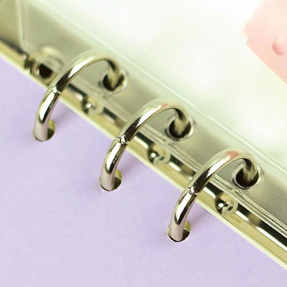 A5/A6/A7 Size PVC File Bag Zip Lock Envelope Zipper Wallet Photo Insert Refill Organiser Storage Folder Document