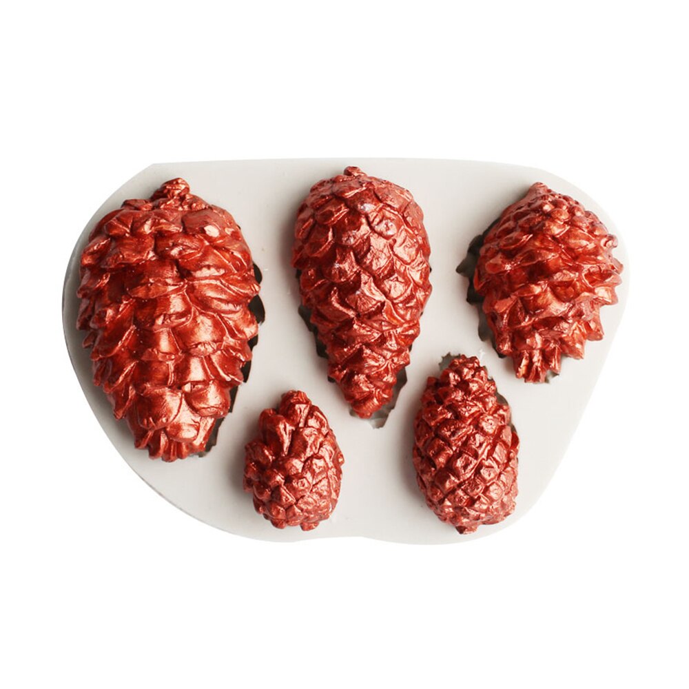 Cake Pine Cone Vorm Clay Silicone Mold 3D DIY Fondant Chocolade Koekjes Mold DIY Keuken Dessert Bakken Cake Decoratie Tool