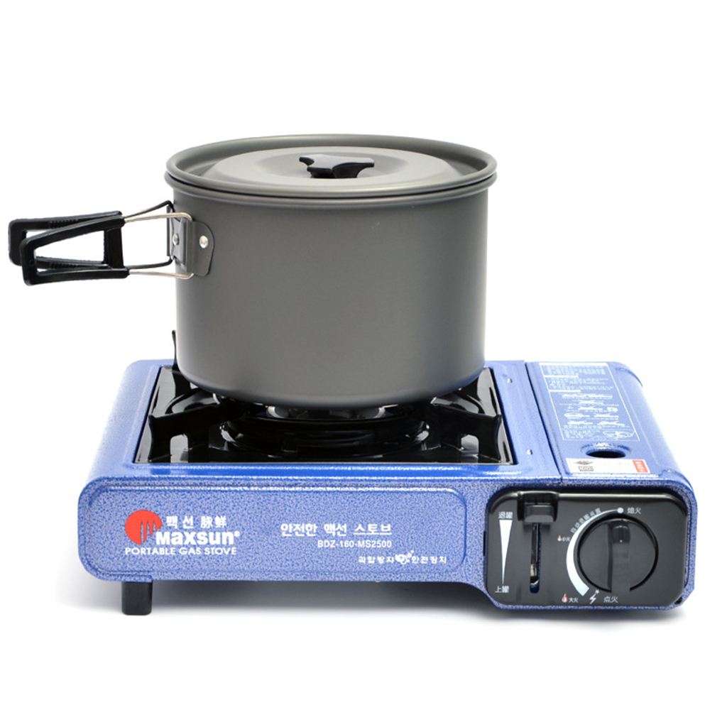 Camping gryde udendørs køkkengrej vandreture madlavning udstyr kogesæt letvægts backpacking suppe gryde s / m