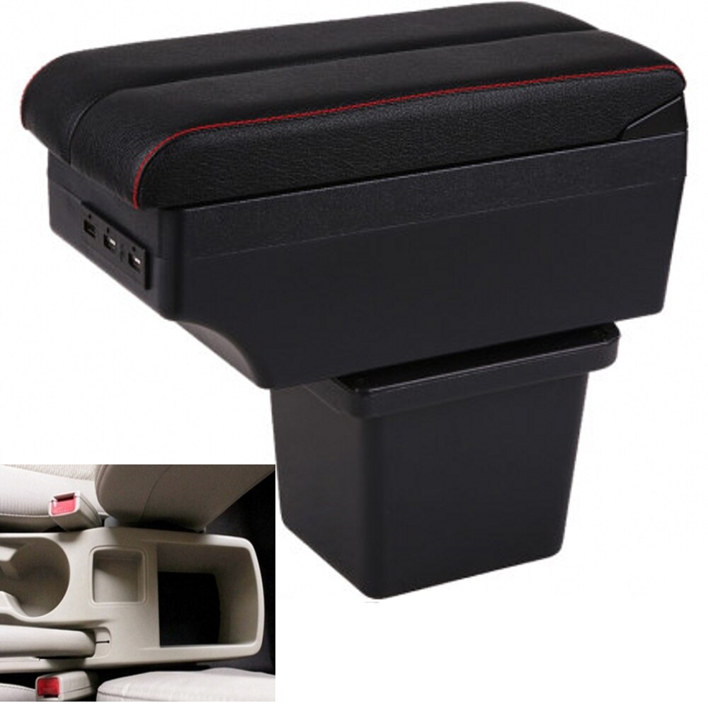 Voor Hyundai I30 Armsteun Doos Centrale Winkel Inhoud Opslag Armsteun Doos Met Usb