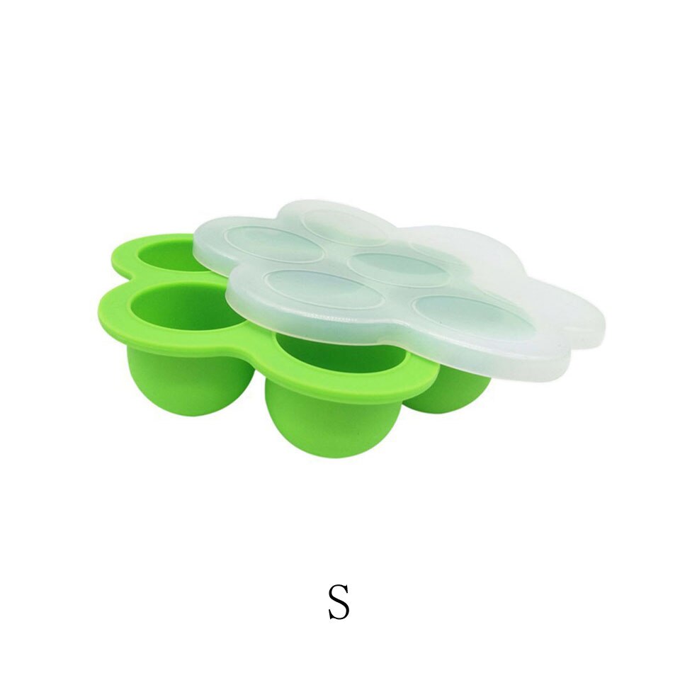 Silicone Egg Bites Molds Steamer Rack for Pressure Cooker Accessories: S Green