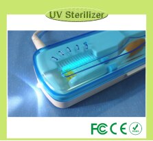 UV Light Sanitizer Travel UVC Case Sterilizer Portable Mini Disinfector Toothbrush Box