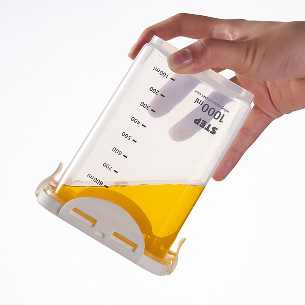 Kitchen Storage Organizer Transparent Moisture-Proof And Fresh-Keeping Sealed Storage Tank Box Useful Food Container