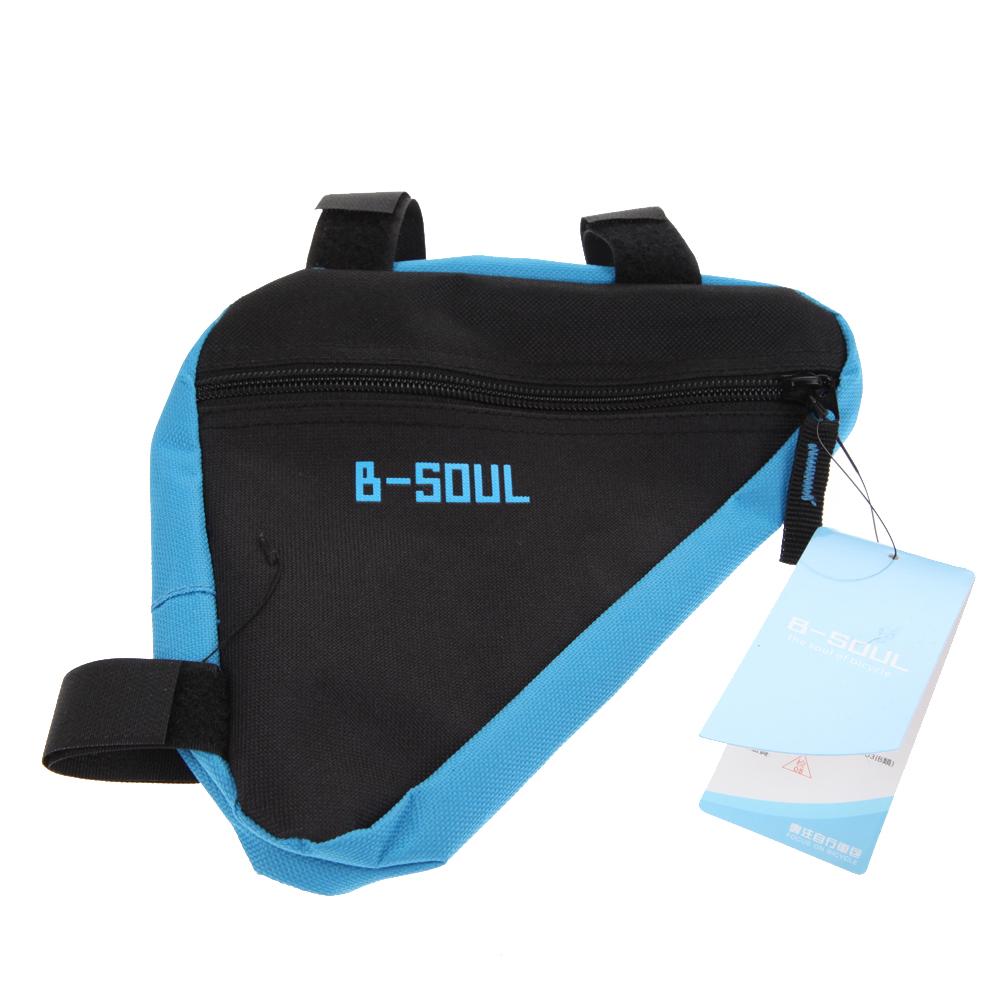 Bike Bicycle Bag Front Tube Frame Handlebar Waterproof Triangle Pouch Bag Holder Mountain Bike Saddle Bag Bicycle Accessories