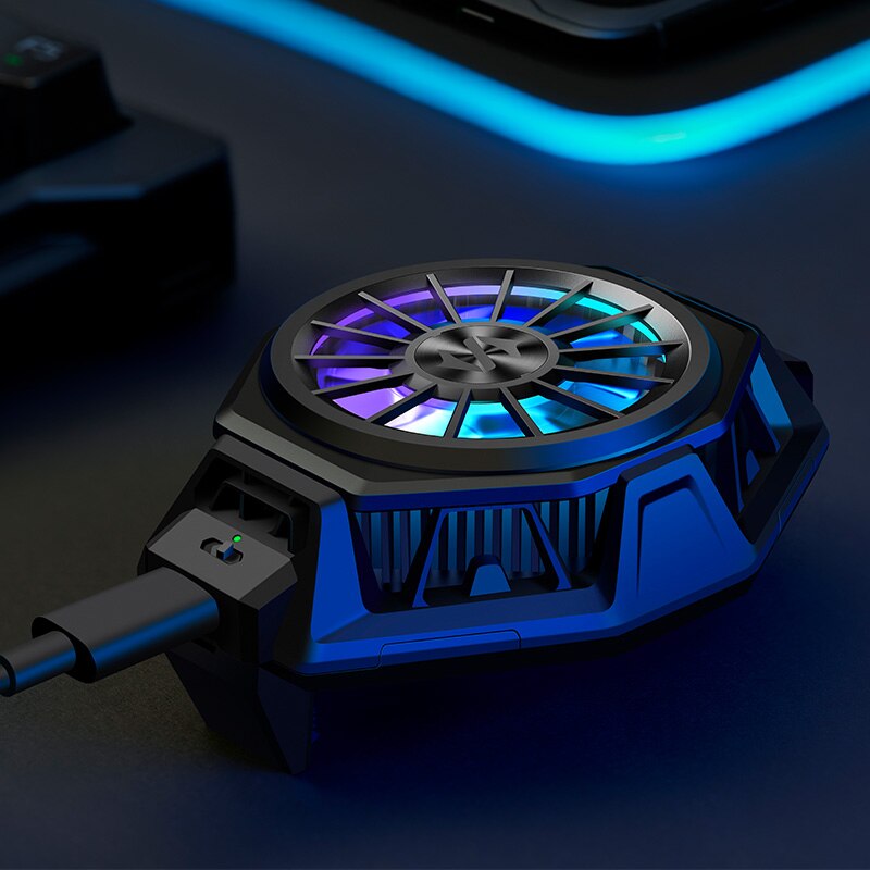 enfriador FunCooler Pro BR20 Black Shark Original, supercompatibilidad Bluetooth para IOS/Android, enfriador inteligente ajustable