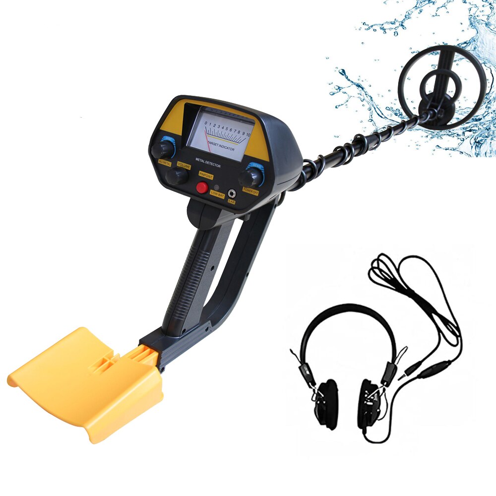 High Sensitivity Metal Detector MD-4080 with Waterproof Search Coil All Metal &amp; Disc Mode,Adjustable Rod for Kids &amp; Adults