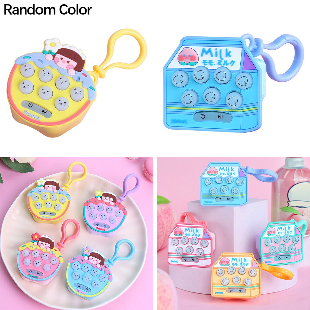 Mini jeux de mémoire électroniques pour Hamster, porte-clés sensoriel anti-Stress pour enfants