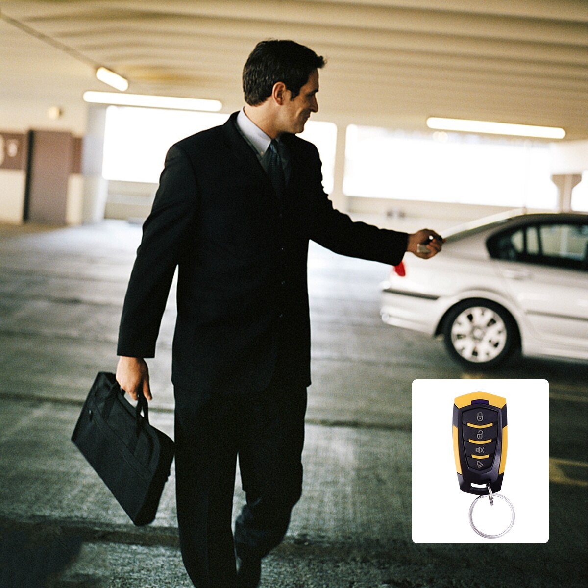 1 Set Car Alarm System Useful Practical Car Tool Anti Theft Device For Auto Automobile Car Security Alarm Keyless Entry System