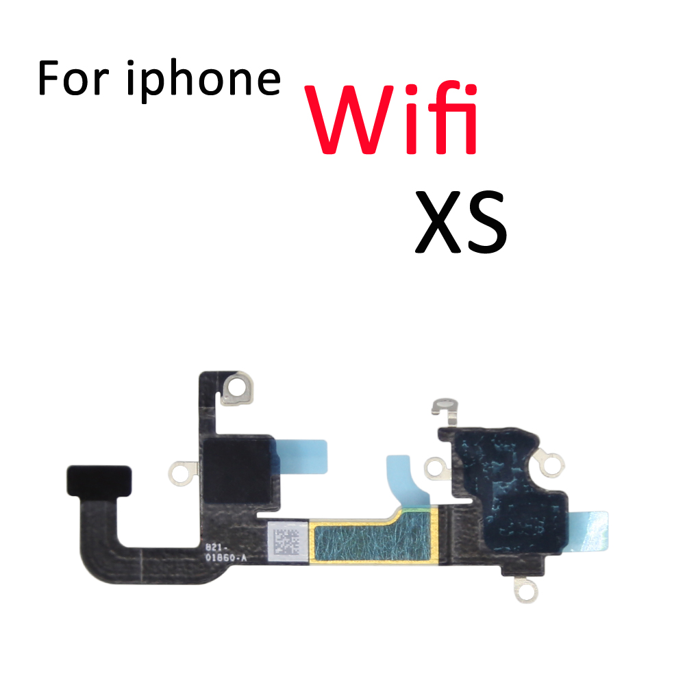 Wifi + gps wifi signal antenne flex til iphone  se 6 6s 7 8 plus x xr xs max trådløs oplader antenne samling flex dele: Xs wifi