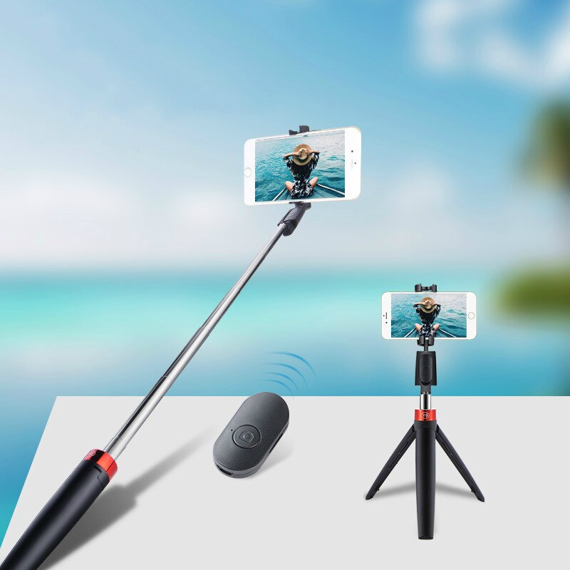 Selfie Stok Bluetooth-Compatibel Geïntegreerde Selfie Artefact Mobiele Universele Video Live Tripode Para Movil Selfie Stok