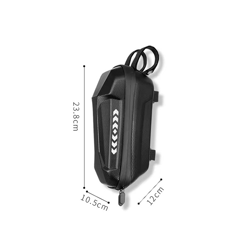 Bolsa para patinete eléctrico, accesorios para hombre salvaje, impermeable para adultos, bolsa frontal para patinete Xiaomi, funda para bicicleta a prueba de lluvia: BLANCO