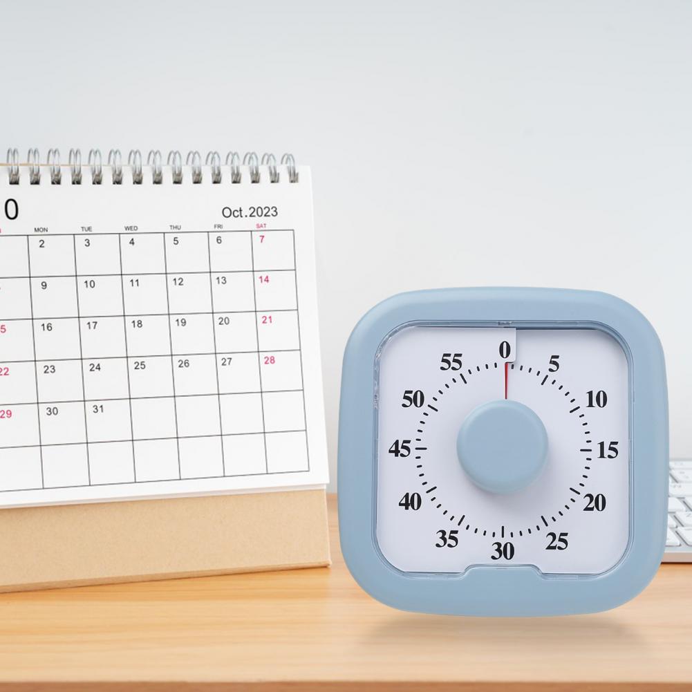 60-minute Visual Timer Portable Timer for Presentations 60 Visual Countdown Timer for Kitchen Classroom Meetings Silent for Kids