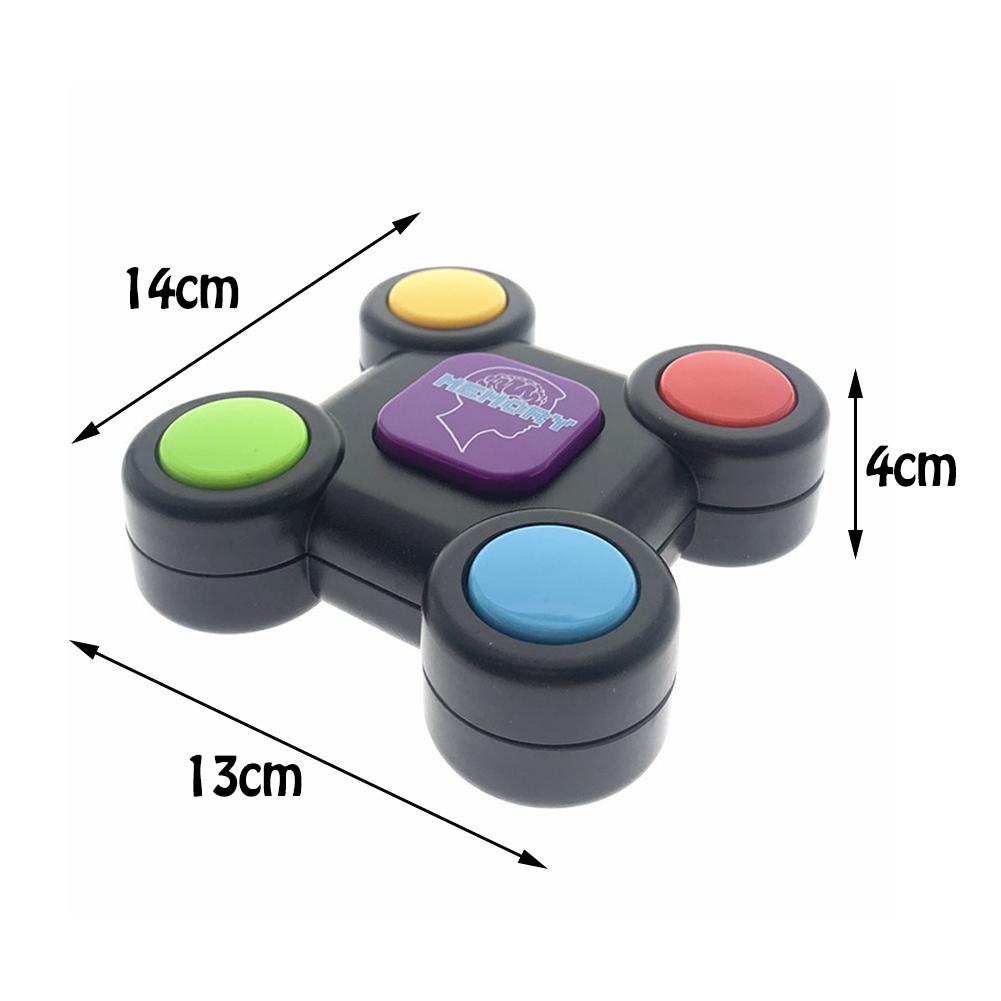 Kinderen Puzzel Geheugen Game Console Led Licht Geluid Interactieve Speelgoed Training Hand Hersenen Coördinatie