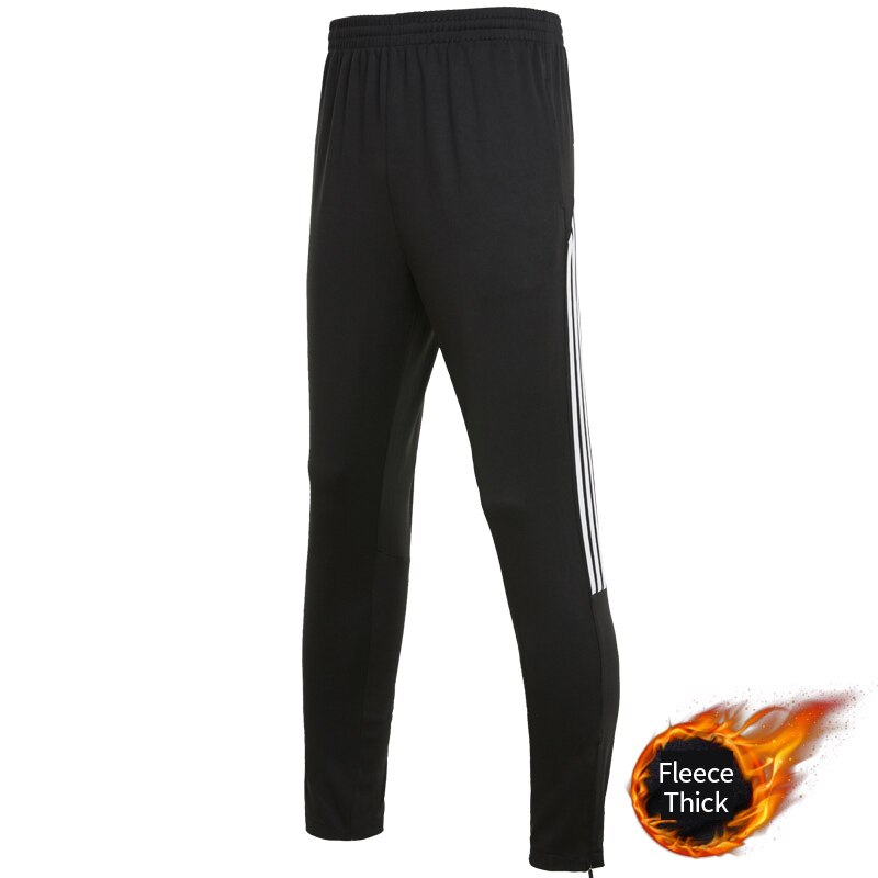 Vansydical Jogging Broek Mannen Gestreepte Zwarte Broek Met Rits Voor Fitness Gym Running Sport Lange Broek Winter Broek Mannen Casual: MBF9020 / L