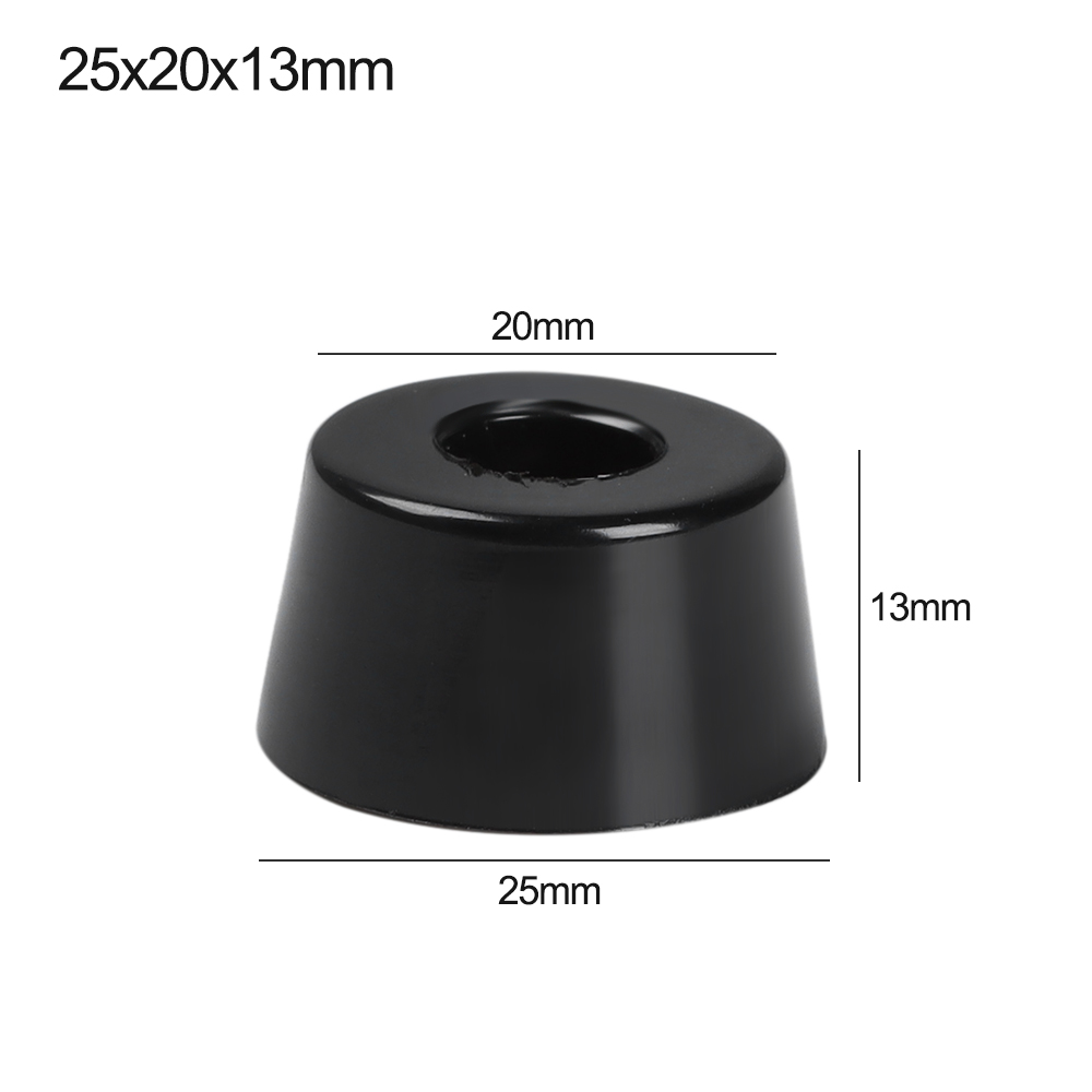 10 Stuks Speaker Kast Meubels Stoel Tafel Doos Conische Rubber Voet Pad Rvs Stand Schokdemper Stroefheid