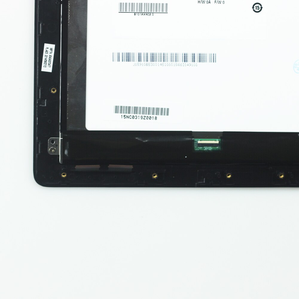 För asus transformatorbok  t100 t100ta-c1- gr  t100t 5490nb lcd-skärm pekskärmspanel + ram fp-tpay 10104a-02x- h
