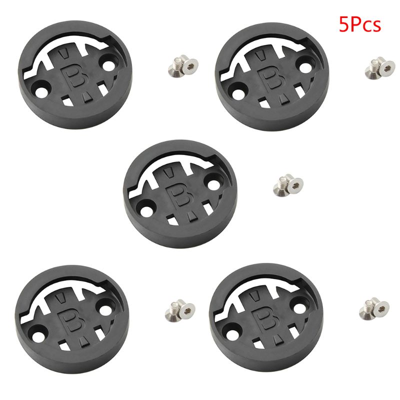 5Pcs/Set MTB Bike Bicycle Cycling Computer Mount Extension Inset Kit Converter Adapter Base
