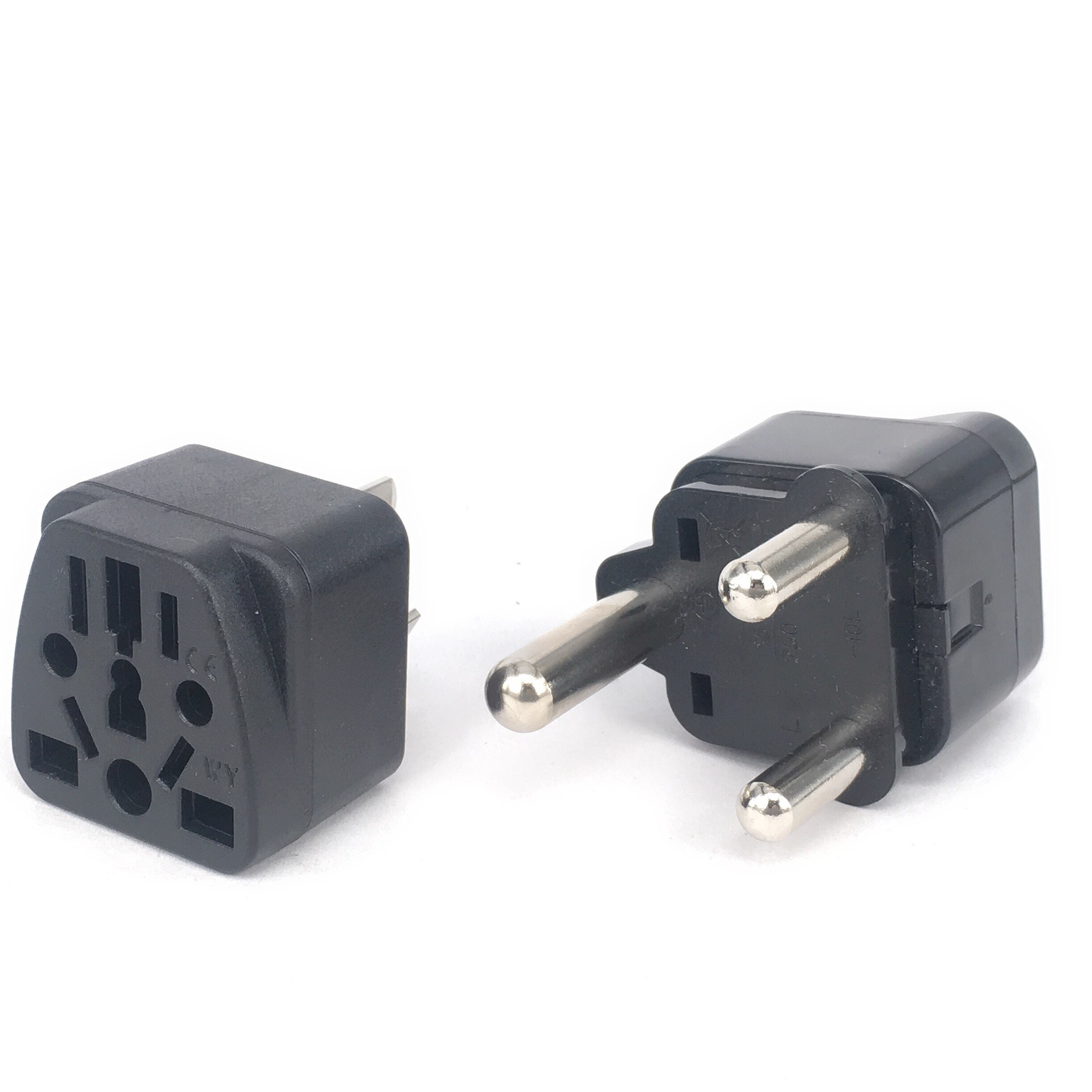 Bolantedz South africa plug Type M big round 3 pins India conversion power plug adapter travel Pakistan convert China AUS charge