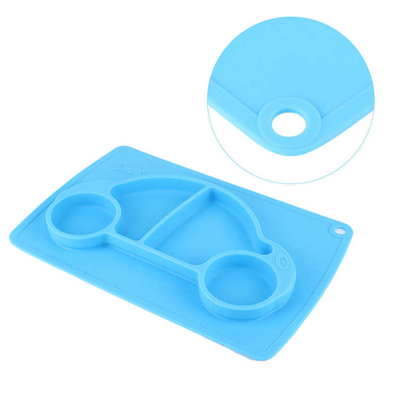 Non‑toxic Baby Plate Child Feeding Plate Baby for Children Kids Home