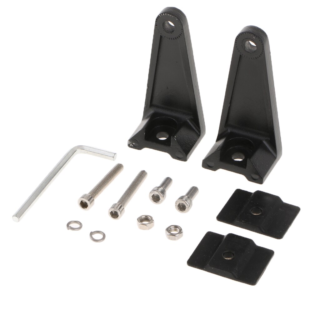 Universal Fit Side Brackets For Mounting Double Row Straight