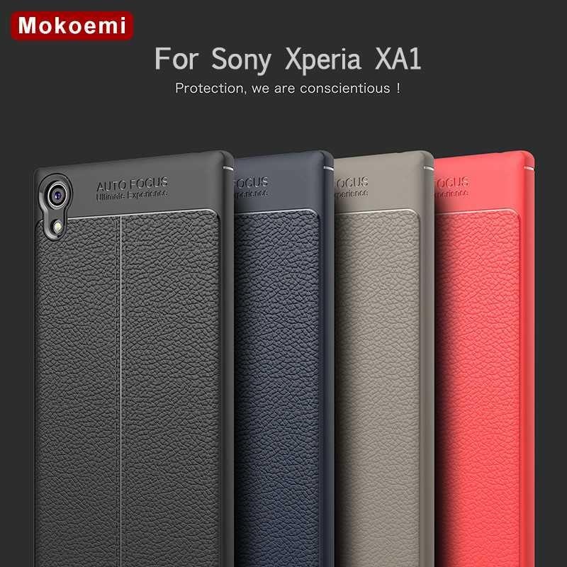 Mokoemi Lichee Patroon Schokbestendig Soft 5.0 "Voor Sony Xperia XA1 Case Voor Sony Xperia XA1 Ultra Telefoon Case Cover
