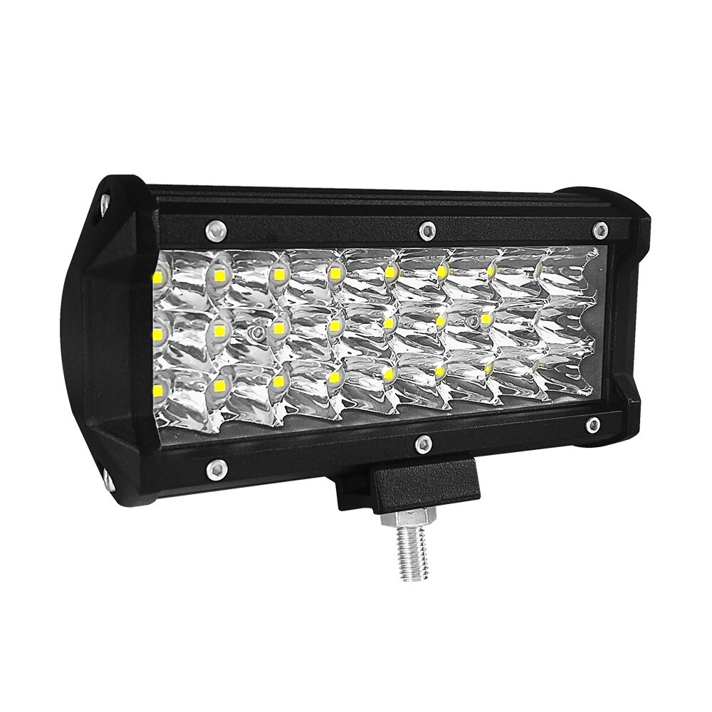 300W 120W 72W 36W 12 Volt Led Bar Werklamp Lightbar Led Ramp Spot Offroad Work Light Worklight Driving Lights Auto Accessories: 72W 3ROW