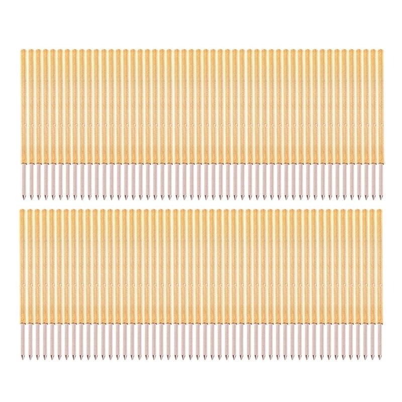 100 szt. Sprężyna sonda testowa pogo Szpilka P100-B1 Dia 1.36mm długość 33.35mm 35ED