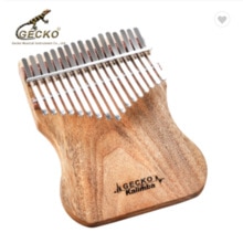 Gecko 17 Toetsen Kalimba Duim Piano Vinger Piano Houten Akoestische Muziekinstrument