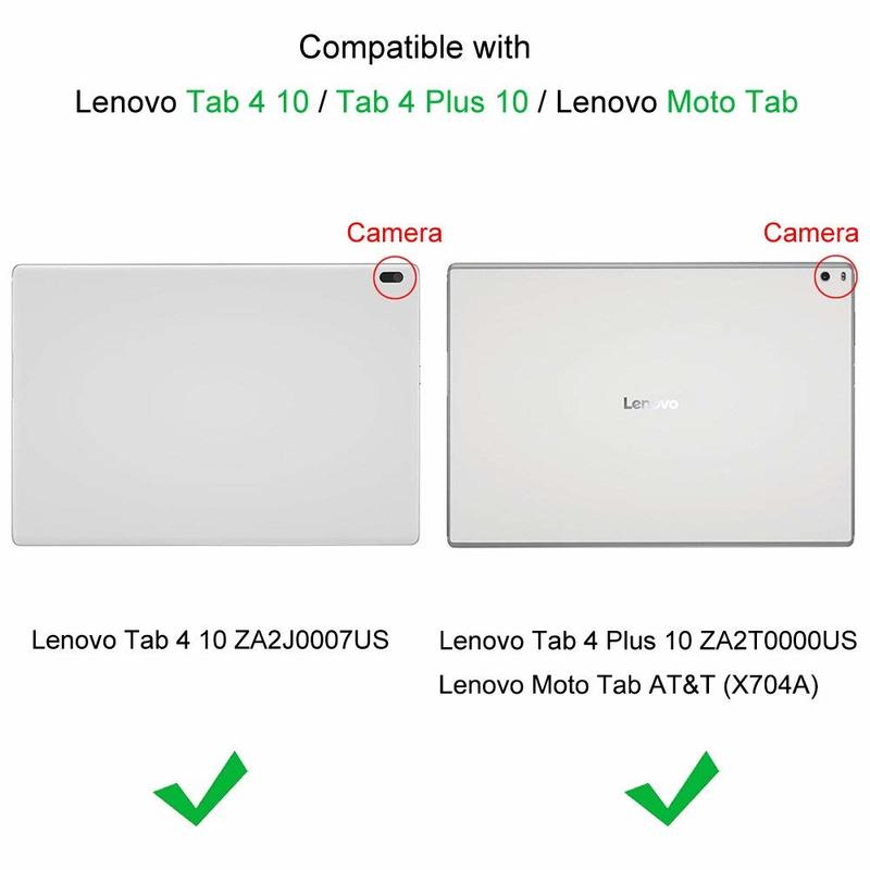 Pokrywa dla Lenovo Tab 4 10 Plus TB-X704F X704L X704 PU skórzany futerał na Tablet Capa dla Lenovo TAB4 10 "TB-X304F X304L odwróć pokrywa
