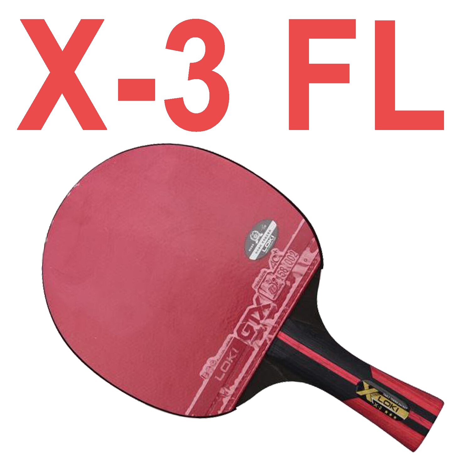 LOKI Wang Hao X1 X2 X3 star Table Tennis Racket/ ping pong Racket/ table tennis bat: X-3 FL