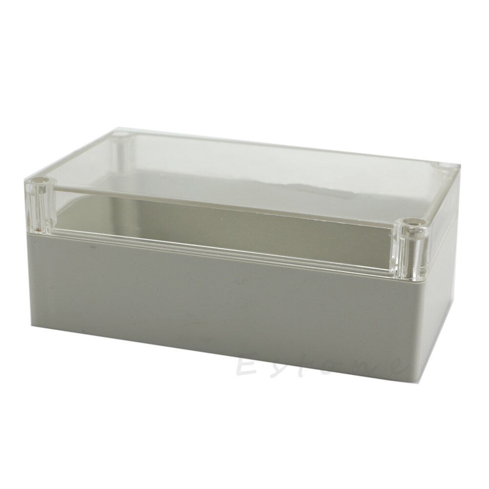 Clear Electronic Waterproof Project Box Enclosure Plastic Cover Case 158x90x60mm 62KD