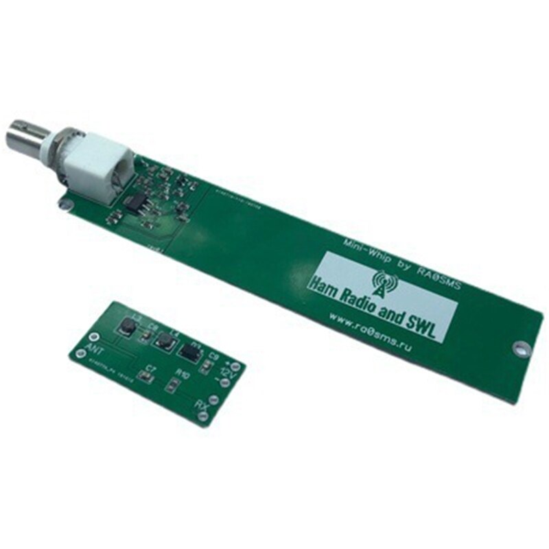 MiniWhip Active Antenna Plastic 90mAh 10KHz-30MHz Mini Whip Active Antenna Kit Whip Antenna Replacement Antenna Assembly